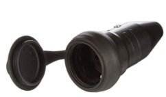 Clavija hembra Schucko de caucho 230V/16A IP44 para exteriores