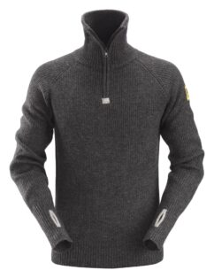 2905 Jersey lana ½ cremallera Antracita