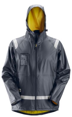 8200 Chaqueta Impermeable PU Azul marino