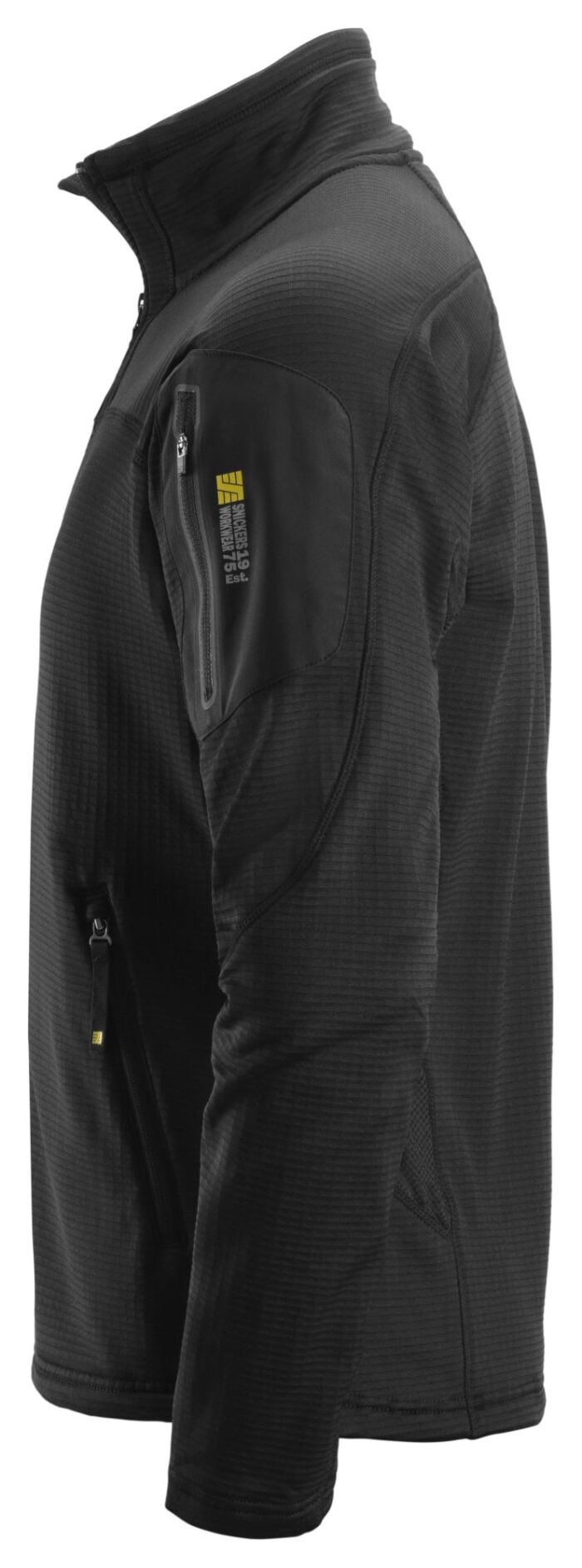 9438 Chaqueta de microforro polar Body Mapping negro - Imagen 4