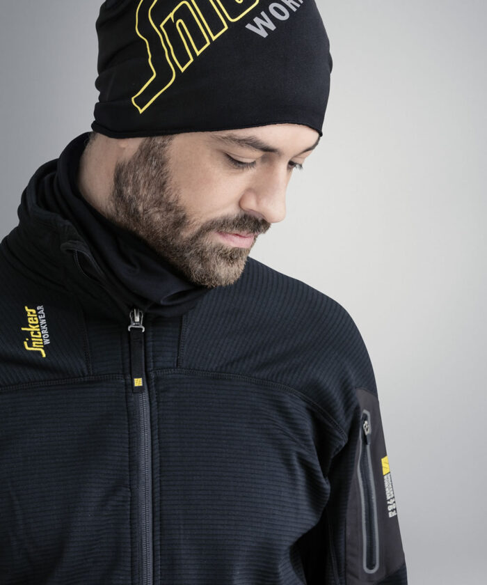 9438 Chaqueta de microforro polar Body Mapping negro - Imagen 2