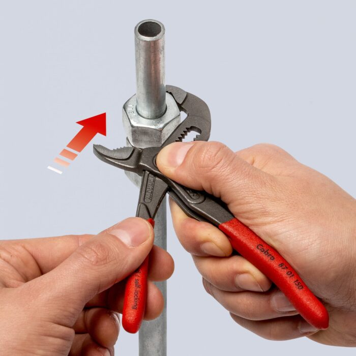 Knipex Tenaza pico loro COBRA® -  con mangos recubiertos de plástico - Imagen 2