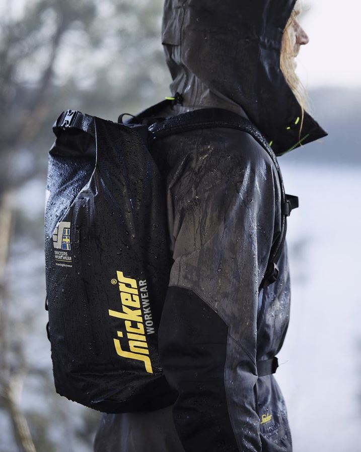 9623 Mochila impermeable negro - Imagen 4