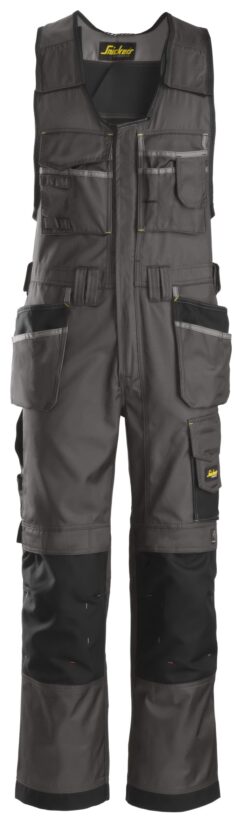 0212 Peto bolsillos flotantes DuraTwill Gris antracita / Negro