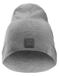 9009 Gorro de lana Merino gris jaspeado