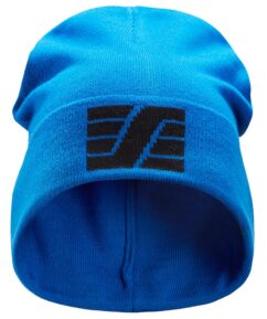 9035 Gorro para el uso diario 100% acrílico azul verdadero-negro