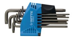 Juego de 8 llaves acodadas Torx