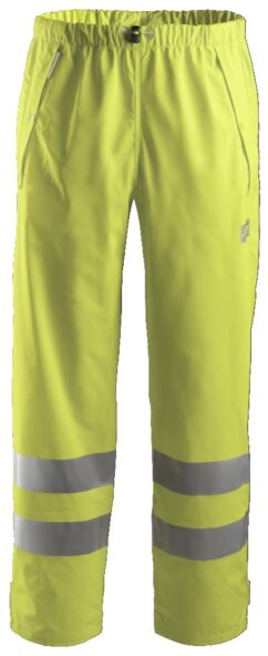 8243 Pantalón Impermeable PU Alta Visibilidad Clase 2 Amarillo