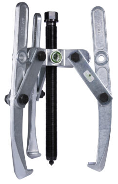 Extractor de rodamientos combinado de 3 patas articuladas con alcance regulable