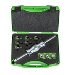 Juego con martillo deslizante para extraer piezas con rosca serie KS-22