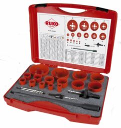 Juego coronas perforadoras HSS bimetal Premium