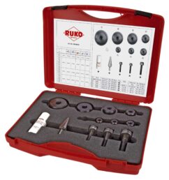 Juego punzonadores de tornillo con rodamientos a bolas