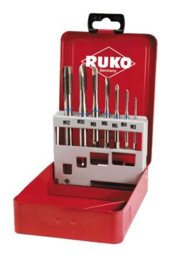 Juego machos máquina M DIN 371 / 376 HSS rectificados tipo B