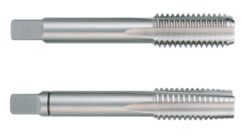 Juego de machos para roscar a mano UNF ~ DIN 2181 HSS rectificados