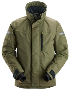 1100 Chaqueta de invierno AllroundWork 37.5® verde khaki/ negro