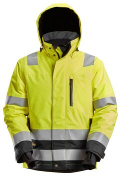 1132 Chaqueta con aislamiento 37.5® impermeable de alta visibilidad clase 3 amarillo/ negro