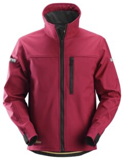 1200 Chaqueta Softshell AllroundWork rojo intenso/ negro