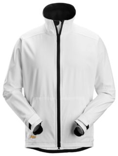 1205 Chaqueta cortaviento SoftShell AllroundWork blanco