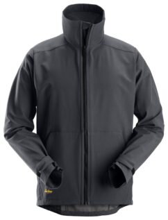 1205 Chaqueta cortaviento SoftShell AllroundWork gris acero