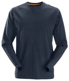 2410 Camiseta de manga larga AllroundWork Azul marino