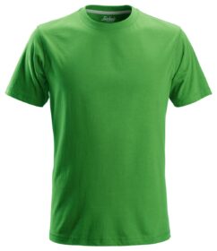 2502 Camiseta de manga corta clásica verde manzana