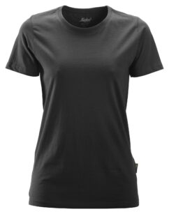 2516 Camiseta de manga corta para mujer negro