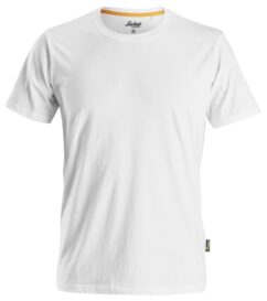 2526 Camiseta de algodón orgánico AllroundWork Blanco
