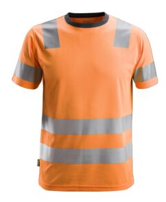 2530 Camiseta de manga corta de alta visibilidad clase 2 naranja