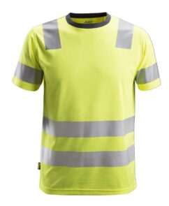2530 Camiseta de manga corta de alta visibilidad clase 2 amarillo