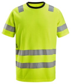2536 Camiseta de manga corta de alta visibilidad clase 2 amarillo
