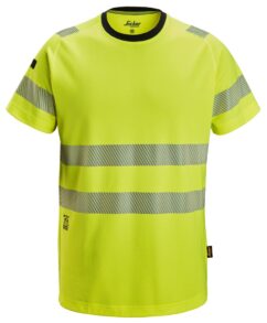 2539 Camiseta de manga corta de alta visibilidad clase 2 amarillo