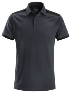 2715 Polo AllroundWork Gris acero / Negro