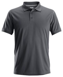 2721 Polo de manga corta AllroundWork gris acero