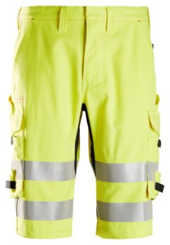 6160 Pantalones cortos de trabajo de alta visibilidad clase 1 ProtecWork amarillo