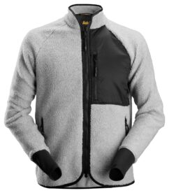 8021 Chaqueta de pelo AllroundWork gris jaspeado/ negro