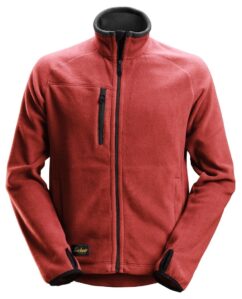 8022 Chaqueta de forro polar Polartec® AllroundWork rojo/ negro