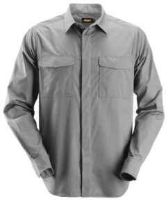 8510 Camisa Servicios manga larga Gris