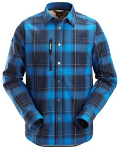 8522 Camisa aislante AllroundWork azul-azul marino