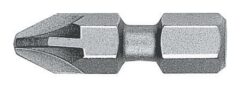 Punta Pozidriv (PZ) BITFLEX guía 1/4" corta