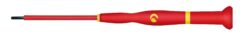 Destornillador de precisión punta plana WITTRON VDE